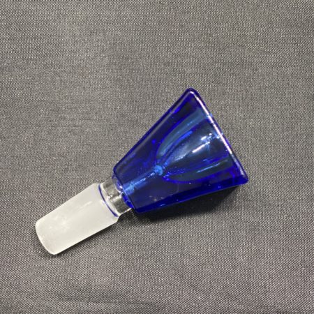 Glass Bowl Strong Diamond Shape Blue