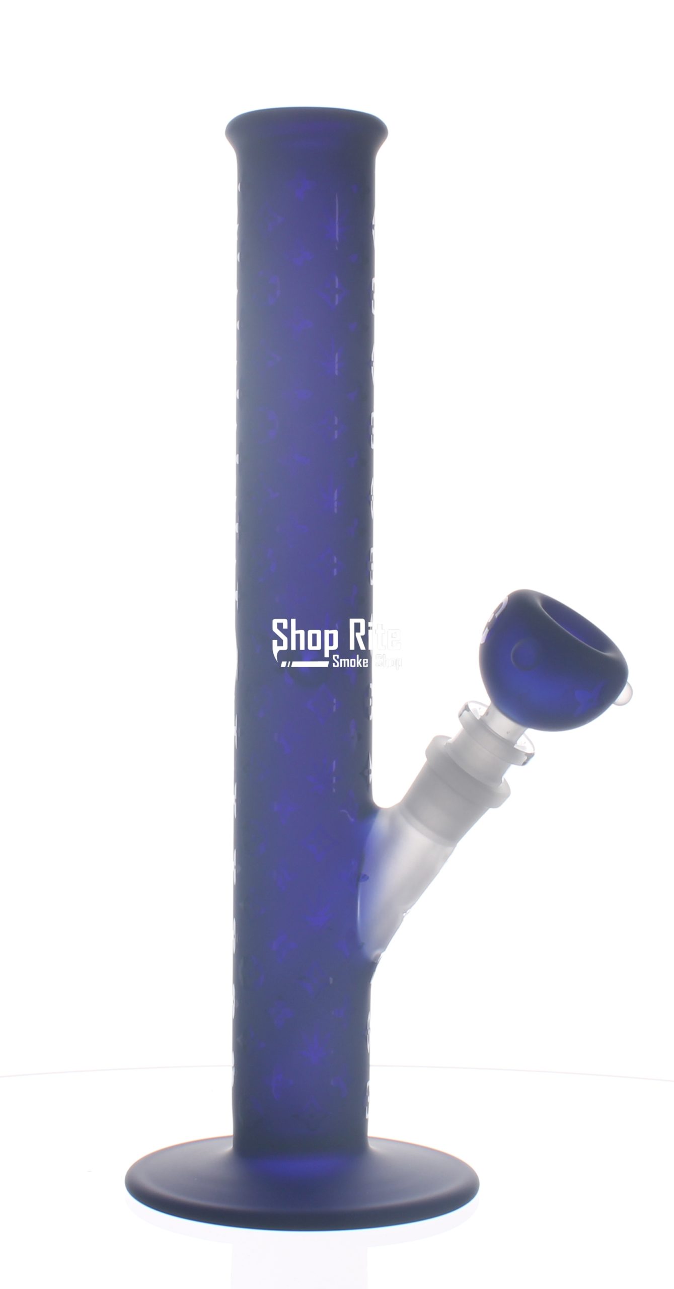 Buy Now Louis Vuitton Themed Bong Blue at Shoprite Smoke Shop