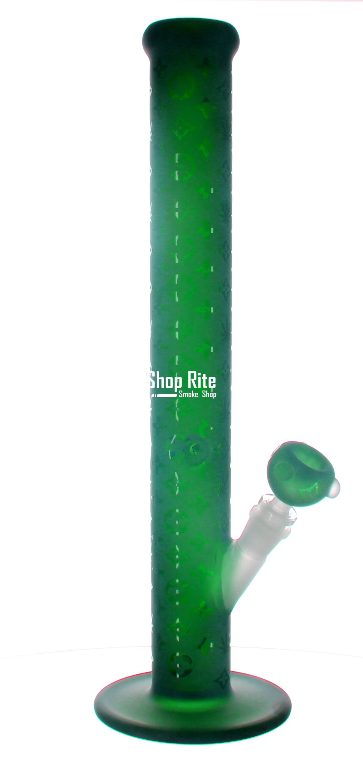 Buy Now Louis Vuitton Themed bong Green at Shoprite Smoke Shop