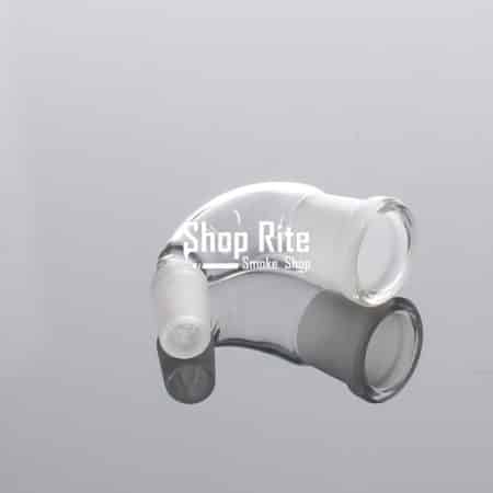 Bong Connector 18mm Female to 14mm Male Curved