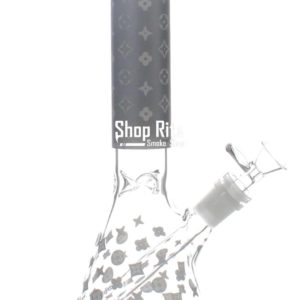 Louis Vuitton Themed Silver Beaker