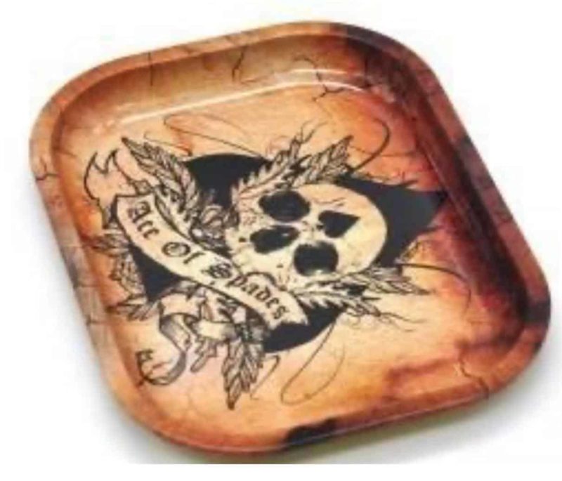 Ace of Spades Rolling Tray