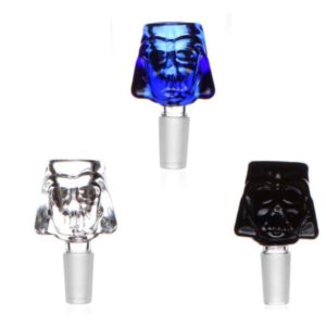 Darth Vader Glass Bowl For Bong 14mm Male