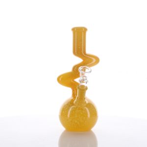 8'' Yellow Glass Beaker Bong