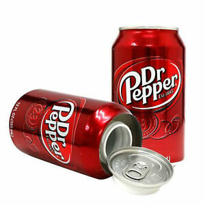 Dr. Pepper Soda Diversion Can Hidden Storage Secret Stash Can