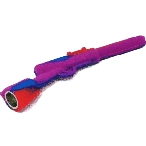 Rifle Silicone One Hitter Pipe